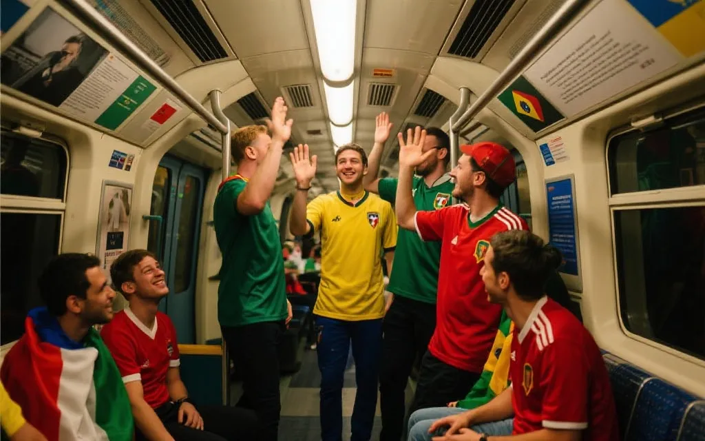 2026世界杯比赛日地铁打卡：把车厢当作“流动球迷广场”的相遇指南